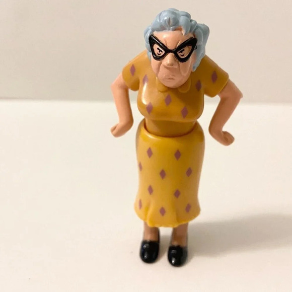 Vintage Disney  Recess Miss Finster McDonalds Toy Muriel 4 Inch Tall Figure - Picture 2 of 11